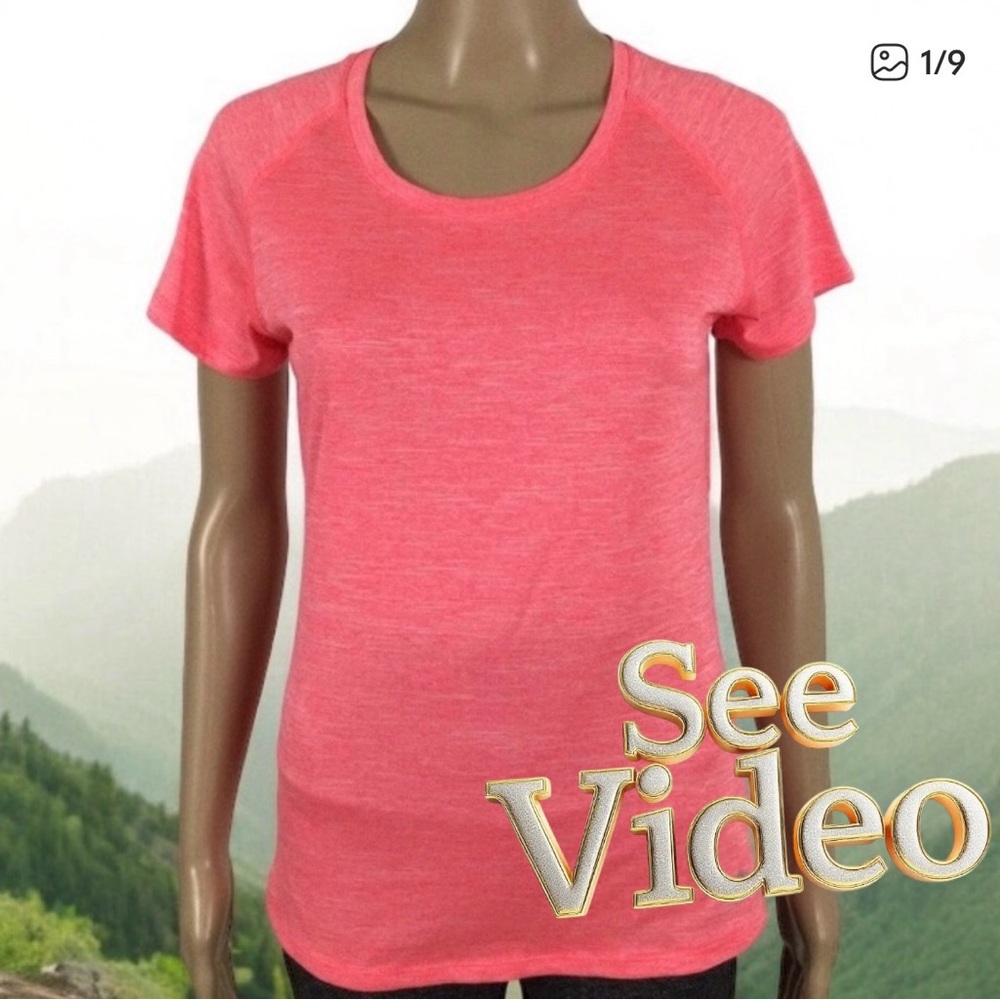👛 2/$15 RBX Short Sleeve Pink Athletic Tee Shirt, Small
